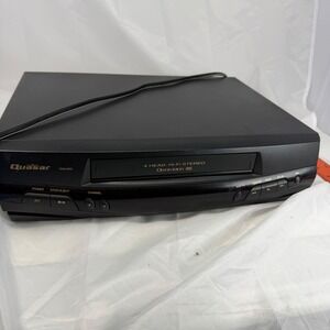 Quasar VHQ-950 & GE VG4041 VHS VCR Player Bundle 4 Head Hi-Fi Stereo For Parts